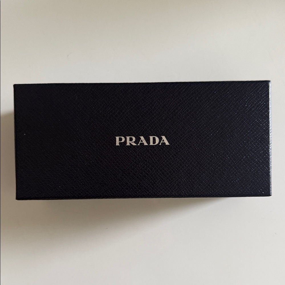 Prada Black Sunglasses Rectangular Box